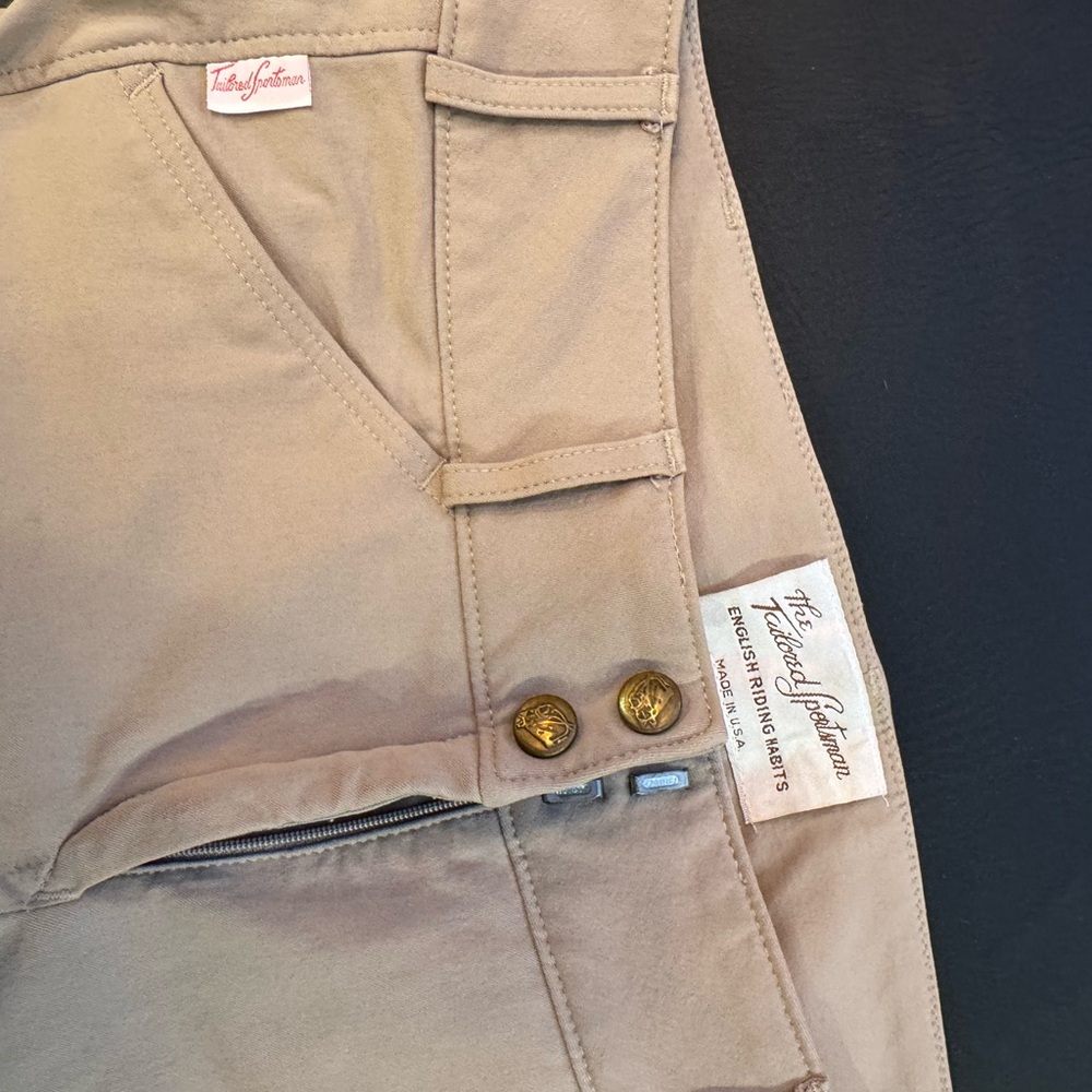 The Tailored Sportsman English Riding Habits- breeches/ riding pants. Size 28